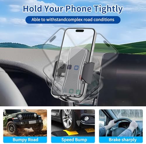 Toyota Camry Phone Mount (2021-2023) – Anti-Shake 360° Rotation Holder for All Smartphones – Effortless Navigation & Hands-Free Safety – Durable Auto Accessory with Easy Installation for Enhanced Driving Experience