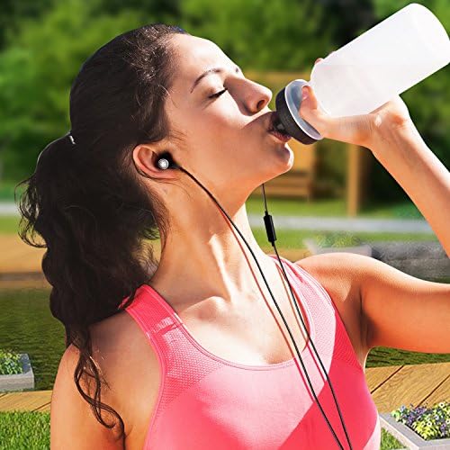 Ultimate Noise-Cancelling Super Bass Wired Earbuds with Microphone – Immersive Sound for Gaming, Travel & Work – Comfortable & Durable Earphones Compatible with i Phone & Samsung – Enhanced Performance & Extended Wear