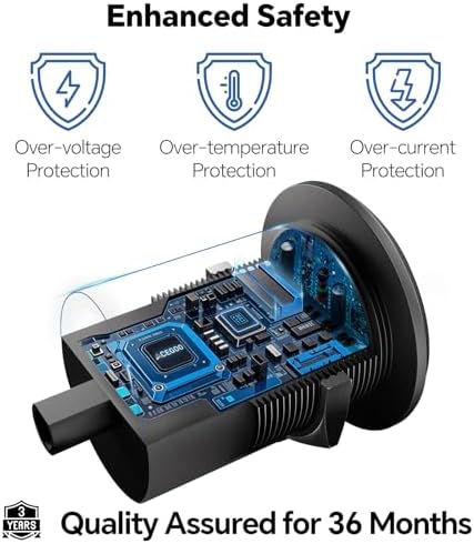 Acegoo High-Efficiency 12 V Dual Port USB Charger Socket – 30 W PD Type-C & 18 W QC3.0 Fast Charging Solution for RVs, Campers, Trucks, and Boats – Sleek Aluminum Design with Recessed Mount for Space-Saving Installation – Ultimate Power Delivery for All Your Devices