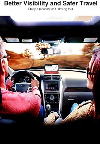 Loncaster Universal Dashboard Car Phone Holder Mount – 2 Pack Ultra-Stable Silicone Cradle for Hands-Free Use, Compatible with i Phone & Most Smartphones, Effortless Installation, 360-Degree Viewing Angles, Essential Car Accessory for Safe Navigation and Calls