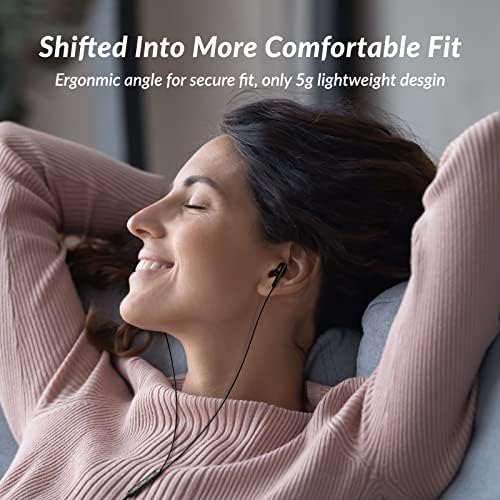 USB-C Wired Earbuds with HD Microphone for Clear Communication | Perfect for Zoom Meetings, Online Learning, and Home Office | Ergonomic In-Ear Design with 14 mm Drivers for Superior Sound | Lightweight, Durable Headphones Compatible with Smartphones and Tablets | Instant Volume Control for Effortless Use