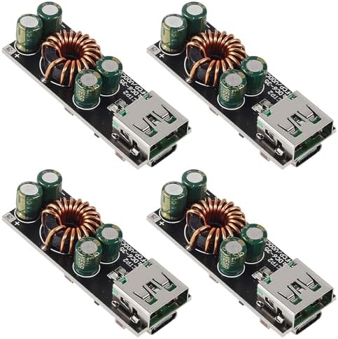 Revolutionary 60 W DC to USB Type-C Power Adapter – Ultimate Fast Charging Solution with PD 3.0 & QC 4.0 Support – Versatile Step-Down Converter for 12 V & 24 V Systems – Essential Charging Module for Smartphones, Tablets, and Laptops – Compact, Durable Design Perfect for Mobile Professionals and Travelers