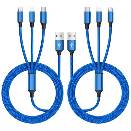 240 W 4-in-1 USB C Charging Cable – 6 FT Multi-Device Power Solution with LED Indicator for i Phone 16/15/14 Pro, Mac, i Pad, Samsung S25/S24 – Fast Charging Compatibility, Durable Design for Home & Travel