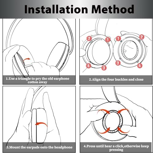 Elevate Your PS5 Gaming with Premium Memory Foam Ear Pads – Noise-Isolating Replacement Cushions for Sony Pulse 3 D Wireless Headset – Soft Mesh Fabric for Unmatched Comfort & Long-Lasting Durability – Black Finish for Seamless Style