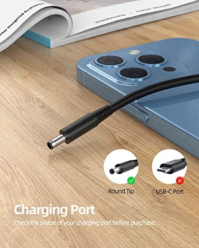 Reliable 90 W UL Listed AC Power Adapter for Dell Opti Plex Series – Fast Charging Desktop Charger with Universal Compatibility and Enhanced Durability for Models 3050, 3060, 7050, 9020, and More – Lightweight, Portable Design for Home and Office Use