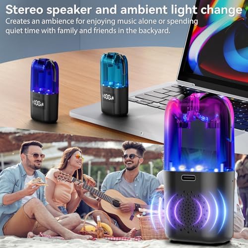 Transform Your Audio Experience with 3-in-1 Wireless Bluetooth Earbuds – Built-in Speaker & Microphone, Exceptional Sound Quality, Mini RGB Charging Case with LED Display, Type-C Fast Charging, 48 Hours Playback for Music, Calls, and On-the-Go Convenience