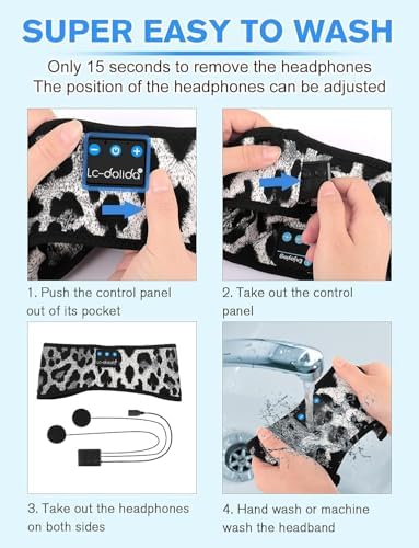Bluetooth Sleep Headphones with Integrated Sleep Mask – Ultimate Wireless Earbuds for Peaceful Nights and Active Days | Perfect for Travel, Meditation, and Workouts – Superior Comfort and Sound Quality for Insomnia Relief and Focused Relaxation