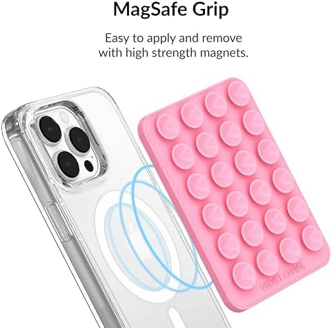 Transform Your Mobile Interaction with the VELVET CAVIAR Mag Safe Suction Cup Phone Case Mount – Superior Silicone Grip for Effortless Selfies and Secure Navigation. Featuring an Elegant Nude Beige Finish, This Premium Phone Accessory Ensures Stability for Streaming and Video Calls. Experience Unmatched Convenience with a Durable, Easy-to-Clean Design Perfect for On-the-Go Lifestyles. Ideal for Enhanced Usability, This Innovative Mount Keeps Your Device Within Arm’s Reach While Elevating Your Everyday Tasks with Style.