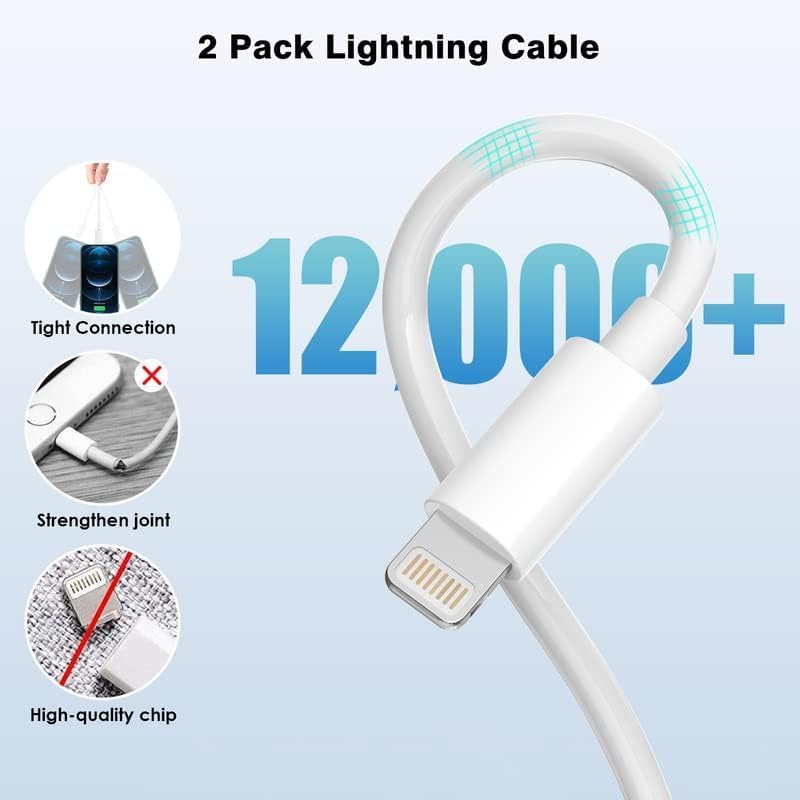 i Phone 16 Fast Charging Kit – 20 W Power Delivery Charger Bundle with 6 ft USB C to Type C Cable for i Phone 16/16 Pro Max/i Pad 10/i Pad mini 6/i Pad Air 5/4/i Pad Pro 12.9 – Ultimate Speed and Compatibility for On-the-Go Power Needs