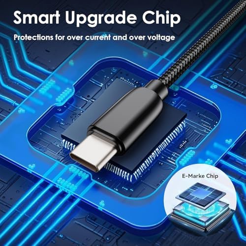 Ultimate 240 W USB-C 4-in-1 Charging Cable for Apple Watch, i Phone, i Pad, Mac Book, and Samsung Devices – High-Speed Travel Charger with Exceptional Compatibility, 5 FT Length for Efficient Multi-Device Charging – Essential Tech Accessory for Fast Power Solutions on the Go