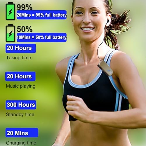 Advanced Retractable Bluetooth V5.0 Earbuds – Premium Noise Cancelling Wireless Headset for Professionals and Athletes, 20-Hour Battery Life, Ergonomic Hands-Free Design, Ideal for Truckers and Drivers, Unmatched Sound Clarity and Portability