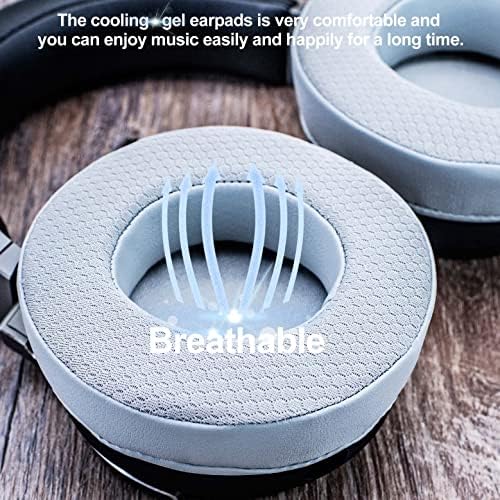 Revolutionize Your Audio Experience with Virtuoso XT Cooling Gel Ear Pads – Premium Replacement Cushions for Virtuoso RGB Wireless SE XT Headset, Enhanced Comfort with Softer Memory Foam and Extra Thickness, Superior Durability for Long-lasting Use by JESSVIT – Perfect Fit for Gamers and Audiophiles