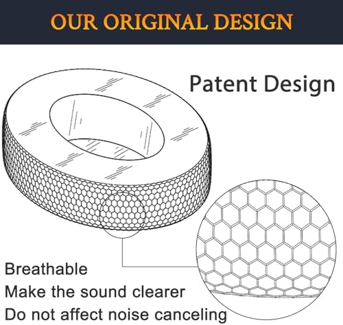 Upgrade Your Gaming Experience with SOULWIT Cooling Gel Ear Pads for Corsair Virtuoso RGB Wireless XT SE – Premium Noise Isolation Cushions for Enhanced Comfort and Performance, Ergonomically Designed for Long Sessions, Easy Installation, Sleek Black Finish