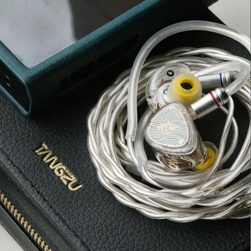 Yongse TANGZU Wan’er II S.G 2 nd Gen Audiophile Gaming Earphones – Premium 10 mm Dynamic Drivers for Deep Bass & Crisp Treble, Durable Detachable Silver-Plated Cable for Longevity, Ergonomic Fit for Gamers & Musicians, 4.4 mm Connector – Ultimate Comfort & Superior Sound Clarity for an Immersive Experience