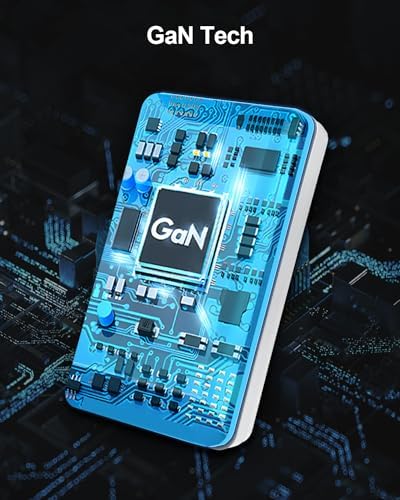 67 W Dual USB-C Fast Charging Wall Adapter – Ultra-Slim Foldable Plug Charger for i Phone 15/14 Pro Max, i Pad, Air Pods & Samsung Galaxy – Maximum Portability & Versatile Device Compatibility