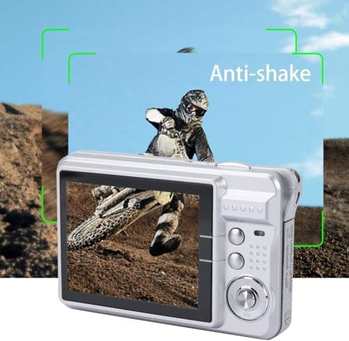 Acuvar 18 MP Digital Camera for Adults & Kids – Compact HD Photography with 2.7″ LCD, Rechargeable Battery, Ideal for Indoor/Outdoor Use & Seamless Sharing – Perfect First Camera for Budding Photographers