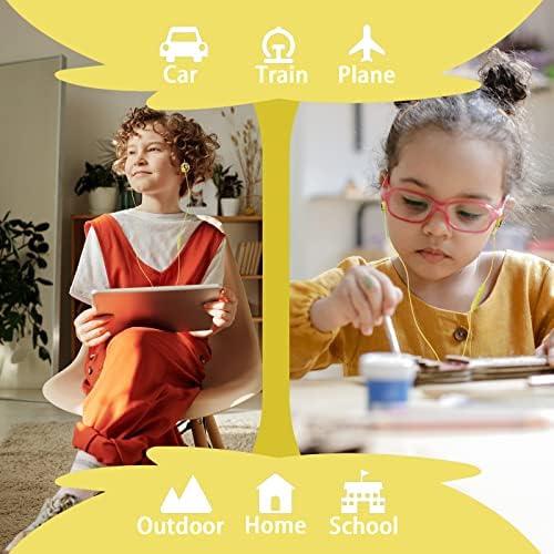 Vibrant Blue Monster Kids Earbuds with Mic – Fun Wired In-Ear Headphones for School & Play – Ultimate Back to School Gift for Boys and Girls, Superior Sound Quality, Lightweight Comfort, Includes Durable Storage Case for Easy Transport