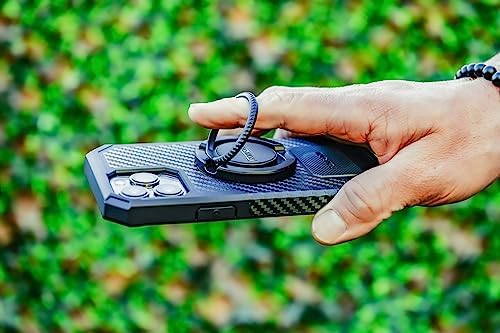 Rokform Sport Ring Grip & Stand – Mag Safe Compatible Metal Phone Holder for Superior Stability and Hands-Free Convenience – Sleek Black Accessory Enhancing Active Lifestyles and Everyday Use with Adjustable Features for Enhanced Phone Control and Versatile Viewing
