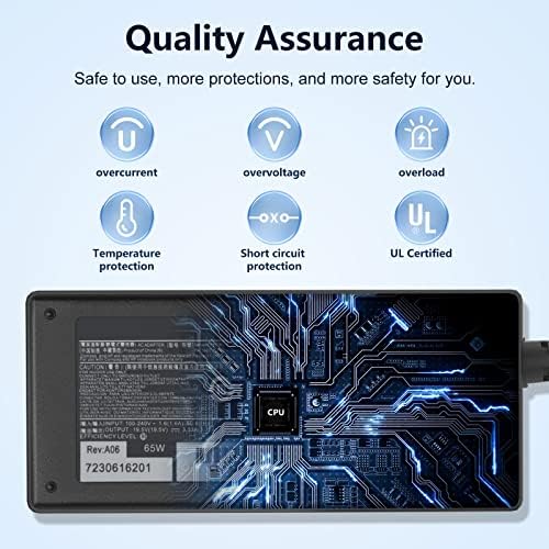 High-Speed 65 W/45 W HP Probook Compatible AC Power Charger – Reliable Laptop Power Supply with Advanced Safety Features for Probook 450, 430, 440, 445, 640, 650 G2-G8 Series – Durable, Compact Design for Fast Charging and Overcharge Protection