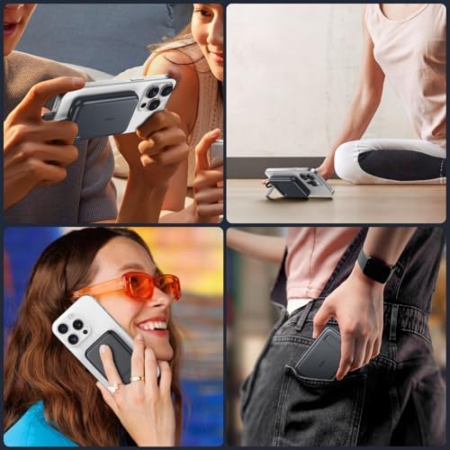 Ultimate Portable Power Bank for Apple Watch & i Phone – 5200 m Ah Magnetic Wireless Charger with Built-in Cable, Slim Travel Battery Pack for Apple Watch Series 9/Ultra2/8/7/6/SE/5 & i Phone Models 14/13/12/11/XR/8/7/6 s – Fast Charging for Active Lifestyles