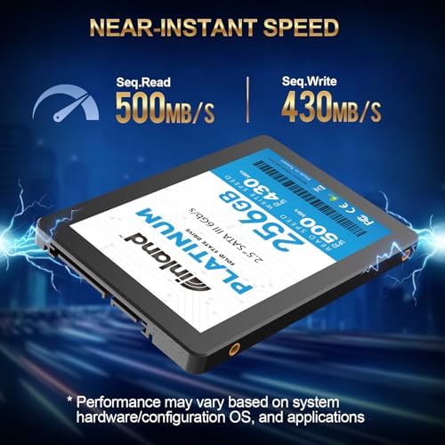 Transform Your Tech with INLAND Platinum 1 TB SATA III SSD – Ultra-Fast 2.5″ Solid State Drive Featuring Advanced TLC 3 D NAND for Superior Performance and Reliability, Ideal for Gamers and Creatives