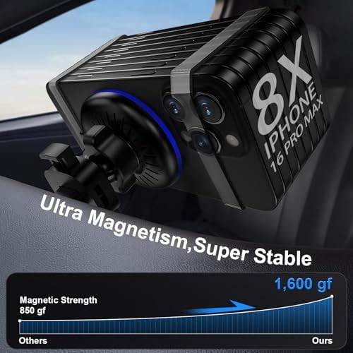 Revolutionary Magnetic Car Mount Wireless Charger for Samsung Galaxy S25 Series & i Phone 16 Models – 15 W Fast Charging, Secure Magnetic Hold, and Sleek Design for Ultimate Convenience on the Road