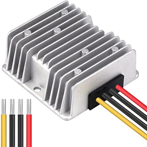 Cllena 40-90 V to 24 V Waterproof Voltage Regulator – High-Performance 10 A Buck Converter for Golf Carts and LED Lighting – Reliable Power Management for Outdoor Applications and Enhanced Device Longevity