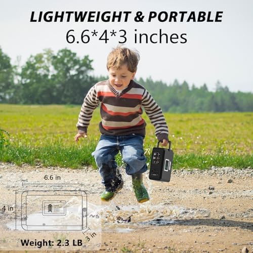 Ultimate HOWEASY 120 W Portable Power Bank – 24000 m Ah High-Capacity Laptop Charger with Dual AC Outlets, Triple DC Ports, and Dual USB QC3.0 Fast Charging – Perfect for Camping, Travel, and Emergency Power Supply with Built-in LED Light