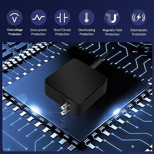 High-Performance 65 W/45 W AC Power Adapter for Lenovo Idea Pad Flex 5/3 Series, V14/V15, Yoga 710 – Fast Charging Laptop Charger with Enhanced Compatibility for Multiple Models – Reliable Power Supply Cord for Optimal Device Performance