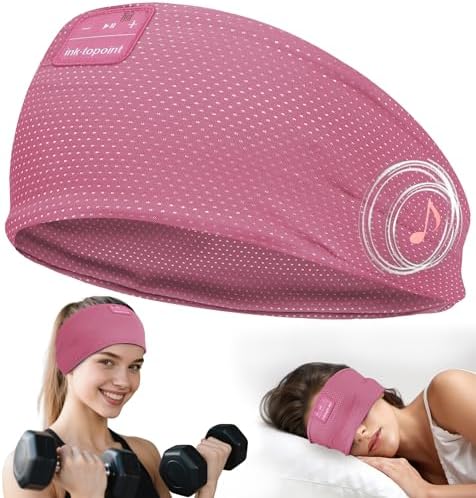 Revolutionary Bluetooth 5.4 Sleep Headphones Headband – Ultra-Thin Wireless Earphones for Uninterrupted Comfort During Sleep, Yoga, Running, and Jogging – Ideal Gift for Active Lifestyles and Relaxation Seekers