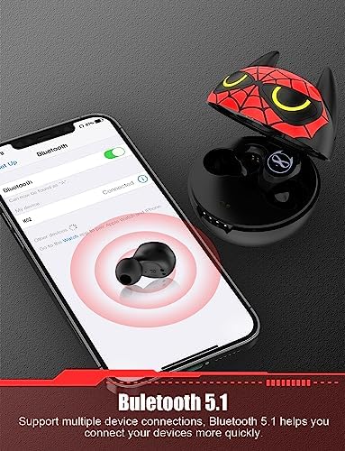 Charming Bluetooth Earbuds for Kids – Waterproof Noise-Cancelling In-Ear Headphones with Adorable Pig and Cat Designs – Comfortable Stereo Sound Perfect for Young Music Lovers and Learning – Durable, Easy-to-Clean Wireless Headset with Broad Device Compatibility – Engage Your Child’s Audio Experience with Fun and Functionality