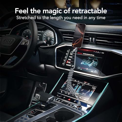 Universal 4-in-1 Coiled USB Charging Cable for Fast 240 W Power Delivery – Multi-Device Compatibility for i Phone 16/15/14/13, i Pad, Samsung, Mac Book, and More – Tangle-Free 6 Ft Design for Effortless Charging Anywhere – Elevate Your Charging Efficiency with Enhanced Durability