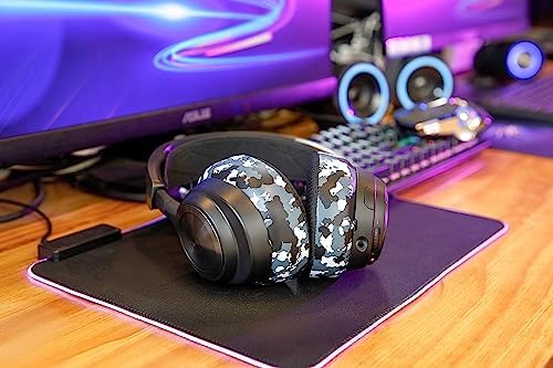 Experience Ultimate Comfort with WC Freeze Nova Pro Wireless Cooling Gel Earpads for Arctis Nova Pro – Exclusive 90’s Black Design, Enhanced Durability & Sound Isolation, Tailored Fit for Gamers Seeking Maximum Performance and Prolonged Play Sessions