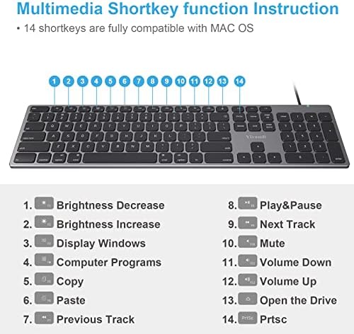 Discover the Ultimate Wireless Bluetooth Keyboard for Apple Devices – Perfectly Crafted for Mac OS with US QWERTY Layout, Scissor Keys for Enhanced Typing Precision, Rechargeable Battery for Extended Use, and Seamless Compatibility with i Mac, Mac Book Pro, Mac Mini, and i Pad – Elevate Your Productivity and Style Today!