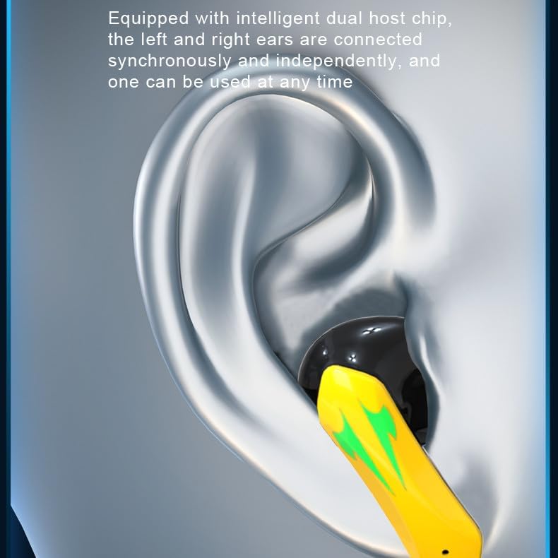 Revolutionary Ear Hook Bluetooth Wireless Headphones – Comfort-Focused Noise Cancelling Earphones with Microphone for Android & i Phone Compatibility (Red) – Effortless Connectivity, Ultimate Sound Quality, and Ergonomic Design for All-Day Wear