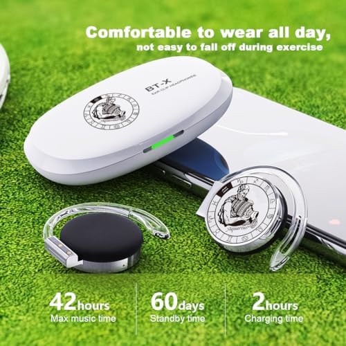 Discover the Ultimate Bluetooth V5.3 On-Ear Headphones for Active Lifestyles – Innovative Open Ear Design with Secure Earhooks, Featuring Advanced Noise Cancelling Technology and Extended Battery Life – Perfect Gift for Virgo Constellation Lovers and Music Aficionados – Enjoy Immersive Sound Quality Anywhere You Go
