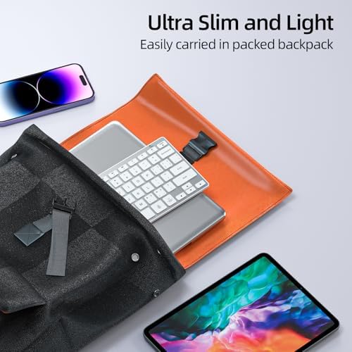 Experience Ultimate Comfort with the BFRIENDit Ultra-Quiet Wireless Keyboard – Sleek 2.4 GHz Connection for Mac & Windows, Slim Chocolate Key Design for Effortless Typing and Enhanced Productivity, Perfect for Home, Office, and Smart TV Use – Effortless Connectivity Meets Stylish Functionality
