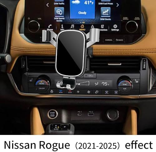 Nissan Rogue, Altima, and Sentra Car Phone Holder – 8-Inch Display Smartphone Mount for 2021-2025 Models – Premium Auto Accessory for Hands-Free Navigation, Calls, and Music Control – Adjustable Cradle for Universal Compatibility – Easy Tool-Free Installation and Durable Design