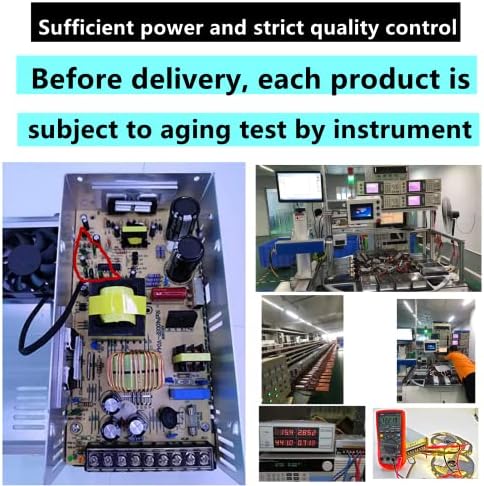 PHEVOS 12 A 5 V Universal Power Supply Adapter – High-Efficiency AC to DC Transformer for Raspberry Pi, CCTV, LED Lighting & Computer Projects – Reliable Power Solution with Safety Features for Enhanced Device Performance and Versatile Applications
