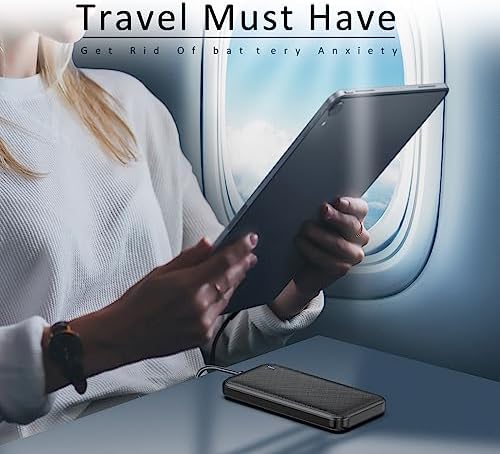 Compact 10000 m Ah Fast Charging Power Bank – 20 W PD QC 3.0 USB-C Battery Pack for i Phone & Universal Devices – Ultra-Slim Design for Travel, Office, and Outdoor Adventures with LED Indicator Lights – Share Power Effortlessly with Multiple USB Outputs