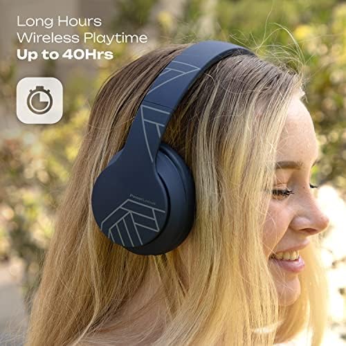 Discover the Ultimate Wireless Over-Ear Bluetooth Headphones with 50-Hour Playtime – Immerse Yourself in Hi-Fi Sound and Rich Deep Bass, Perfect for On-the-Go Music Lovers, Lightweight and Foldable for Easy Travel, Seamless Compatibility with Smartphones and PCs
