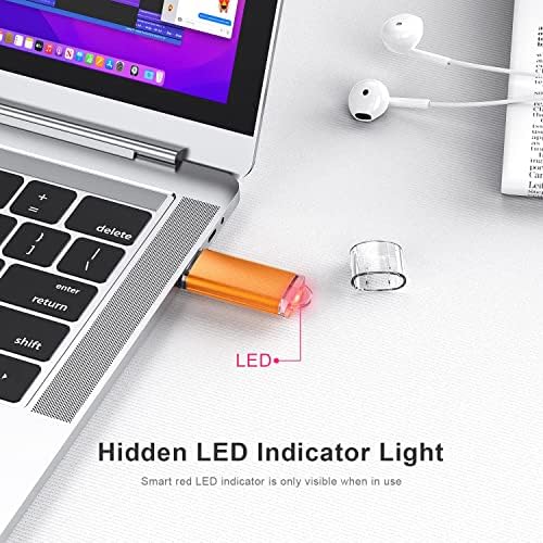 K&ZZ 5 Pack Multicolored 64 GB USB Flash Drives – High-Speed USB 2.0 Thumb Drives for Seamless Data Storage and Transfer – Ideal Portable Jump Drives for PC and Laptop Users – Vibrant and Durable Memory Stick Set for Effortless File Management