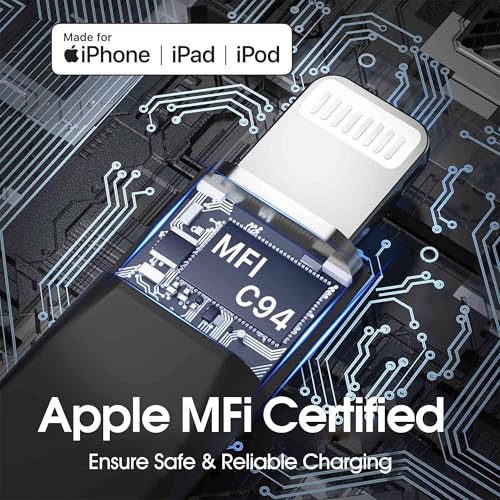 Ultra-Fast 8.5-Inch USB C Cable – Thunderbolt 4 Type-C C to C with 40 Gbps Data Transfer & 240 W PD Fast Charging – 8 K@60 Hz Video Output Compatible with i Phone 16 Pro Max, Mac Books & External SSDs – Perfect for Travel & Efficient Workspaces