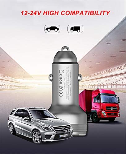 High-Performance One Plus Warp Dash Car Charger – 6.5 A Rapid Charging Solution with Premium USB Data Cable for Seamless Compatibility with One Plus 8 T, 9 Pro, 7 Pro, 6 T, 5 T & More – Innovative Compact Design for Effortless On-the-Go Power – Stay Charged and Connected Anywhere You Travel