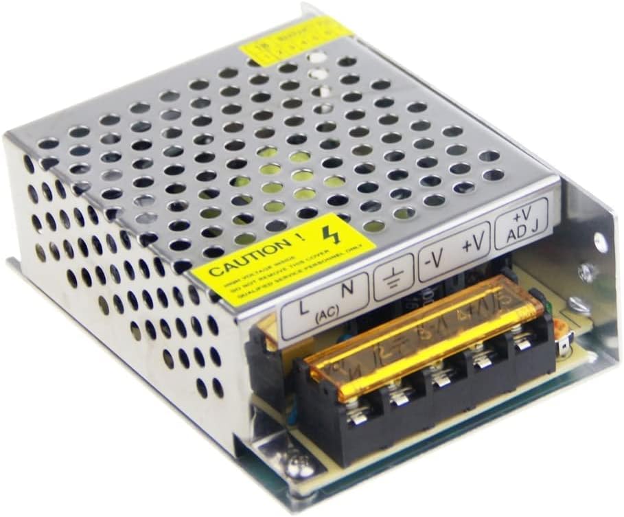 ALITOVE 120 W 12 V 10 A Power Supply Adapter – High-Efficiency AC to DC Converter for Optimal LED Strip Lighting and CCTV Systems – Reliable Switching Transformer with Overload Protection for Enhanced Device Performance and Versatile Compatibility