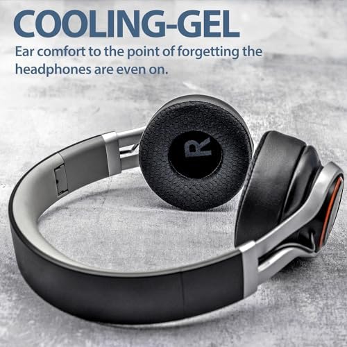 Upgrade Your Jabra REVO Headphones with TRANSTEK Premium Memory Foam Earpads – Luxurious Hybrid Velour for Ultimate Comfort, Effortless Installation, and Exceptional Sound Isolation for Audiophiles and Casual Listeners