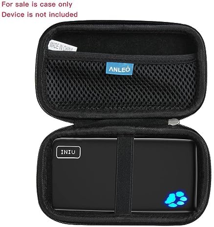 Anleo Premium Hard Shell Travel Case for INIU 10000 m Ah Power Bank – Ultimate Protection with Impact Resistance & Stylish Blue Design for On-the-Go Charging Solutions