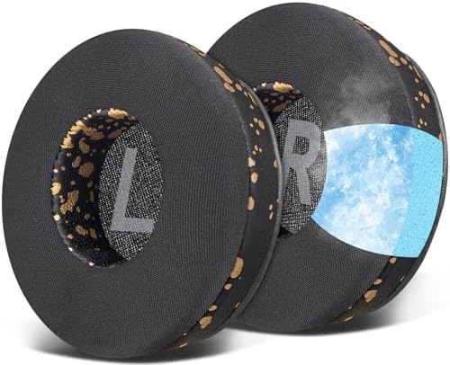 Upgrade Your AKG N60/N60 NC Wireless Experience with SOULWIT Cooling Gel Earpads – High-Density Noise Isolation Foam Cushions for Ultimate Comfort – Perfect Fit for Wireless Models – Enhance Sound Quality and Enjoy Long Listening Sessions Without Distractions – Durable CG Black Design for Lasting Performance