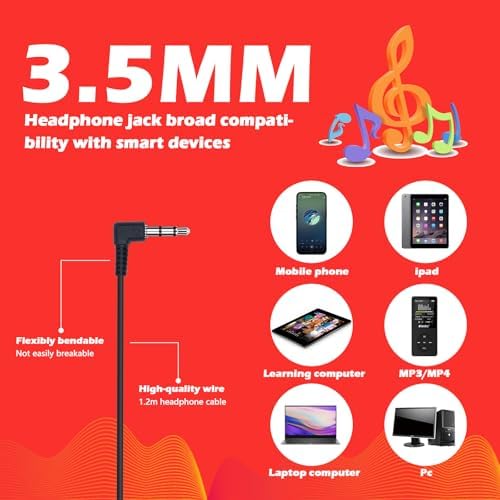 Transform Your Classroom with 15-Pack Multi-Color Over-Ear Headphones for Kids – Durable, Comfortable, and Device-Compatible Earphones for Engaging Learning Experiences and Collaborative Activities, Ideal for Students of All Ages