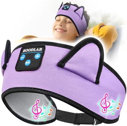 Premium Safe Listening Kids Headphones – Versatile Bluetooth & Wired Connectivity – Ultra-Comfort Stretchy Headband for Secure Fit – Travel-Friendly Audio Gear for Toddlers and Babies – Exceptional Device Compatibility – Lightweight, Durable Design for Everyday Adventures